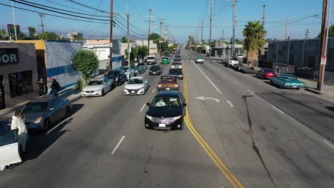 Low-Rider-Cars-Cruising-through-streets