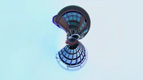 Car-journey-through-Dublin's-tiny-planet