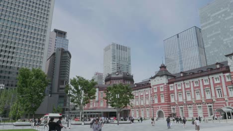 Estación-De-Tokio-La-Estación-Central-De-Trenes-De-Tokio,-Japón