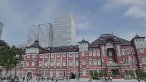 Estación-De-Tokio-La-Estación-Central-De-Trenes-De-Tokio,-Japón