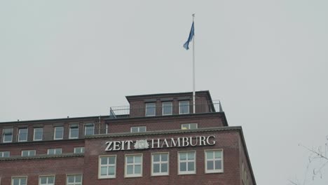 Headquarter-of-the-german-newspaper-'Die-Zeit'-in-Hamburg,-Germany