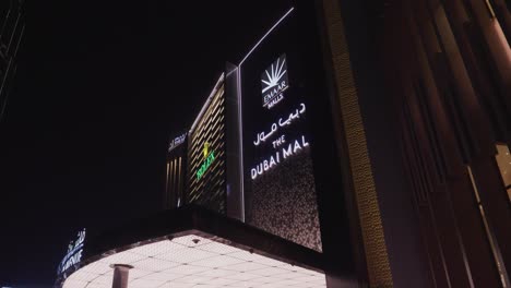 Famoso-Centro-Comercial-Dubai-En-Dubai,-Emiratos-árabes-Unidos