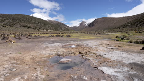 Geyser-And-Hot-Springs-In-Parque-Nacional-Sajama