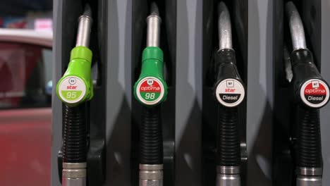 Gas-fuel-pumps-for-diesel-and-gasoline-are-ready-to-be-used-at-a-Cepsa-gas-station-in-Spain