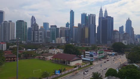 Asien-Stadt-Kuala-Lumpur-Malaysia-Stadtbild-Tag