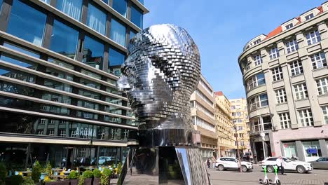 Head-of-Franz-Kafka-in-Prague