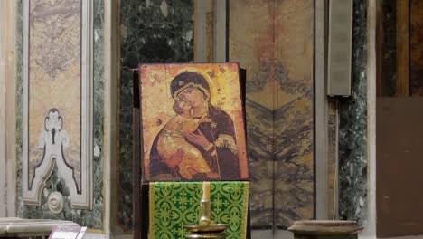 Religious-icon-painting-inside-Church-of-Santi-Filippo-e-Giacomo