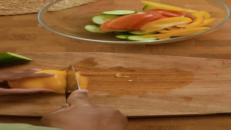 Woman-preparing-the-dinner