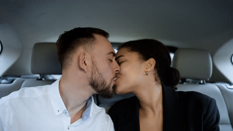 Young-couple-in-a-vehicle