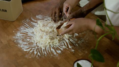 Couple-making-dough