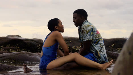 Couple-having-fun-in-the-water