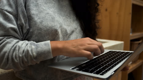 Woman-working-at-home