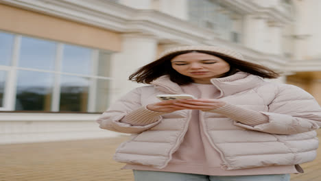 Woman-walking-on-the-street