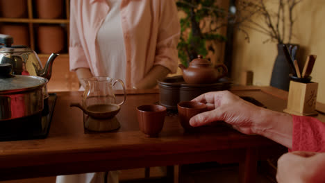 Woman-drinking-tea