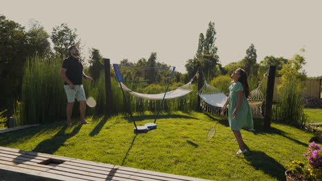 Family-playing-badminton