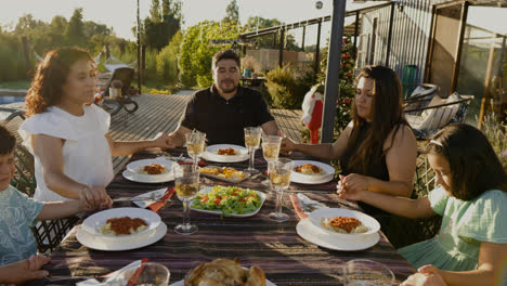 Familienmittagessen