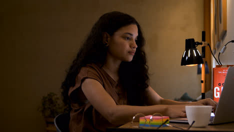 Mujer-Trabajando-En-Casa