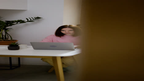 Woman-working-at-home