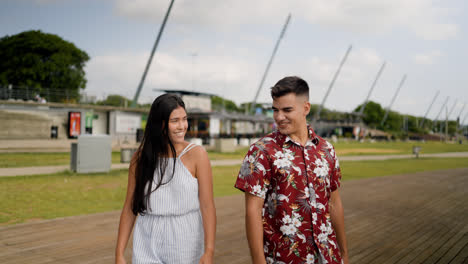 Couple-walking-together