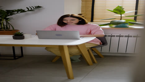 Woman-working-at-home