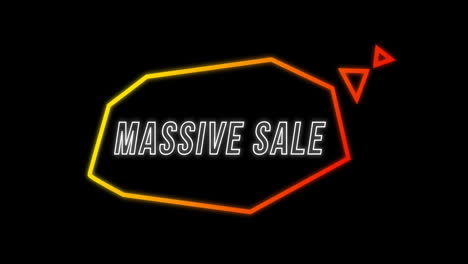 Massive-Sale-advertisement-in-Retro-Eighties-concept