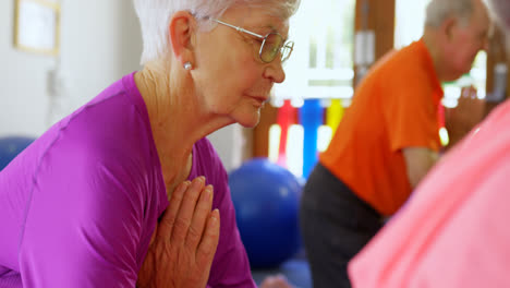 Vista-Lateral-De-Personas-Mayores-Activas-De-Raza-Mixta-Que-Realizan-Yoga-En-El-Gimnasio-4k-