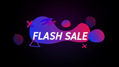 Flash-Sale-advertisement-in-Retro-Eighties-style.-4k