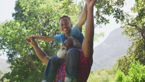 Grandfather-and-grandson-spending-time-together