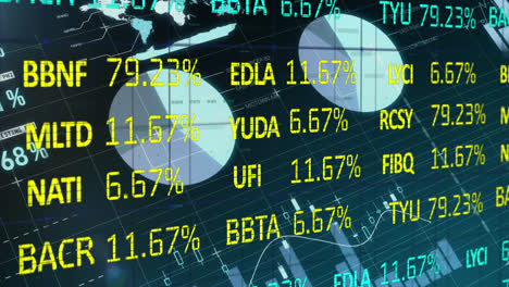 Stock-market-data-and-statistical-data-processing-against-blue-background