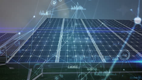 Animation-Der-Netzwerkverbindung-Mit-Solarmodulen