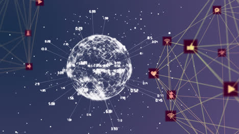 Globo-De-Iconos-Digitales-Contra-Globo-De-Red-De-Conexiones