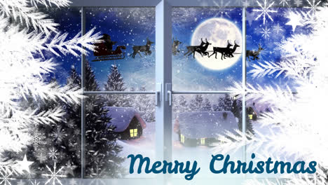 Feliz-Navidad-Escrita-Frente-A-Una-Ventana