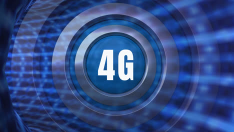 Compuesto-Digital-De-Tecnología-4g-Moviéndose-A-Lo-Largo-De-Un-Tubo