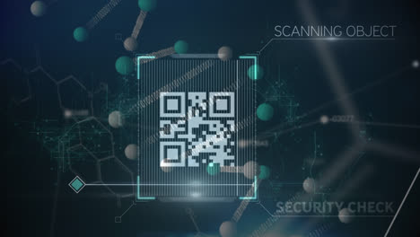 Animación-De-Código-Qr-Sobre-Procesamiento-De-Datos