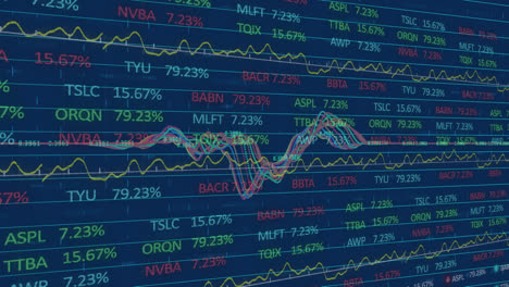 Animation-of-data-processing-on-dark-background