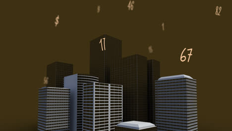 Animation-of-falling-numbers-over-cityscape