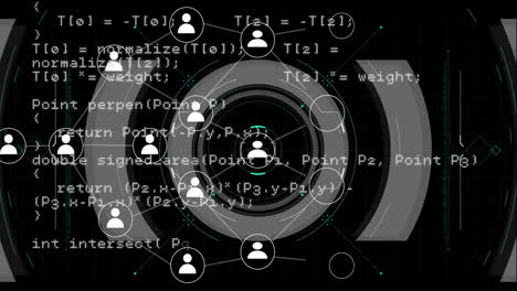 Animation-of-network-of-digital-people-icons-and-data-processing