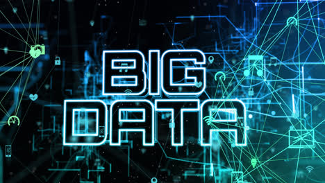 Animation-of-big-data-text-over-data-processing-on-black-background