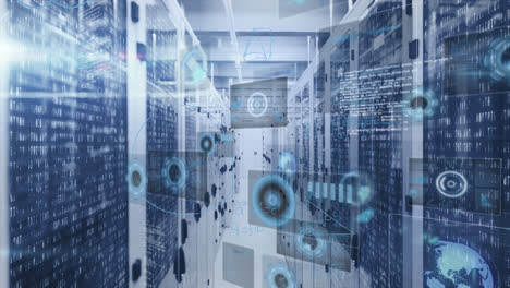 Animation-of-scopes-scanning-and-data-processing-over-computer-servers