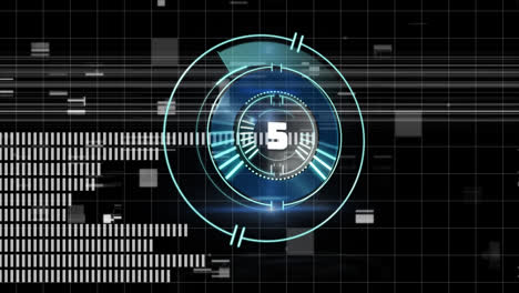 Animation-Des-Scope-Scannens-über-Die-Datenverarbeitung