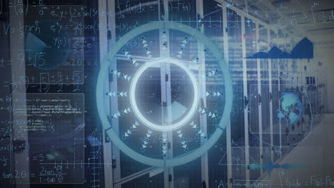 Animation-of-scopes-scanning-and-data-processing-over-computer-servers