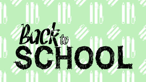 Animation-of-back-to-school-text-over-school-icons