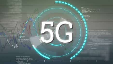 Bild-Der-Datenverarbeitung-über-5g-Text-Und-Formen