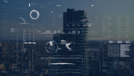 Animation-Der-Datenverarbeitung-über-Fit-Daten-Und-Analyse