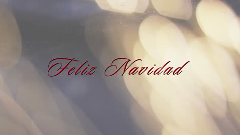 Animación-Del-Texto-Feliz-Navidad-Sobre-Puntos-Amarillos-De-Fondo-Claro