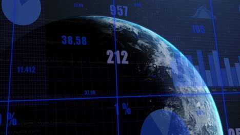 Animación-Del-Procesamiento-De-Datos-Financieros-En-Todo-El-Mundo.