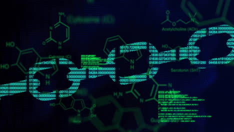 Animación-De-Números-Cambiantes-Que-Forman-Blockchain-Y-Lenguaje-Informático-Sobre-Estructuras-Moleculares.