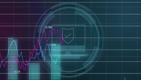 Animación-Del-Escaneo-De-Alcance-Y-Procesamiento-De-Datos-Financieros.