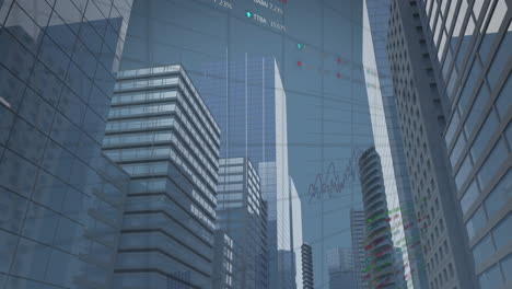 Animation-of-financial-data-processing-over-cityscape