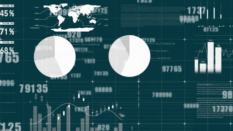 Animación-Del-Procesamiento-De-Datos-Financieros-Sobre-Fondo-Oscuro